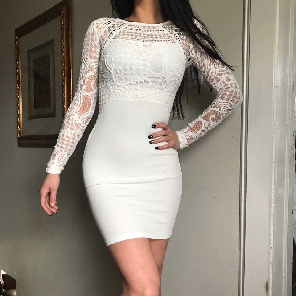White Formal Dress